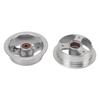 3.50 4 Rear Wheel Rim with 600RS Bearing 4 Inch Aluminum Alloy High Torsion Proof Sturdy for Electric Scooter Tiller