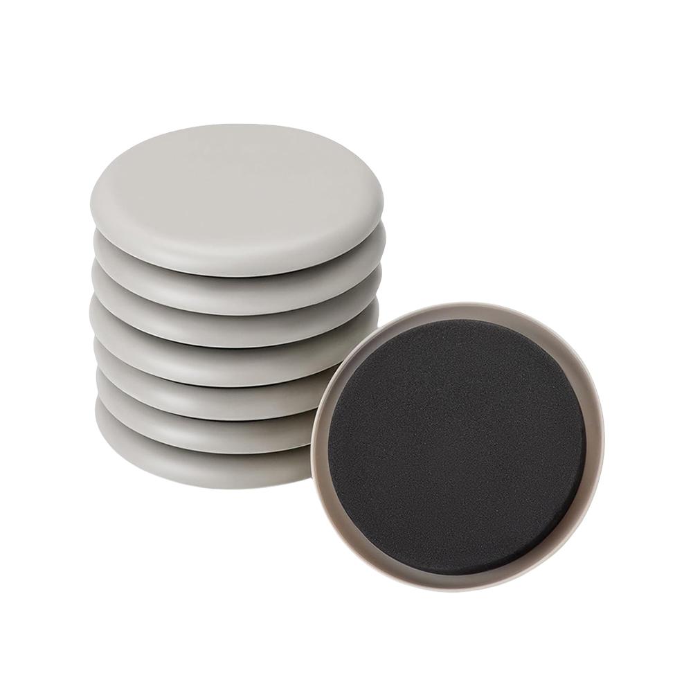 

8Pcs Furniture Sliders Furniture Leg Slider Pad Self-Adhesive Heavy Duty Furniture Movers for Carpet & Hardwood Floors