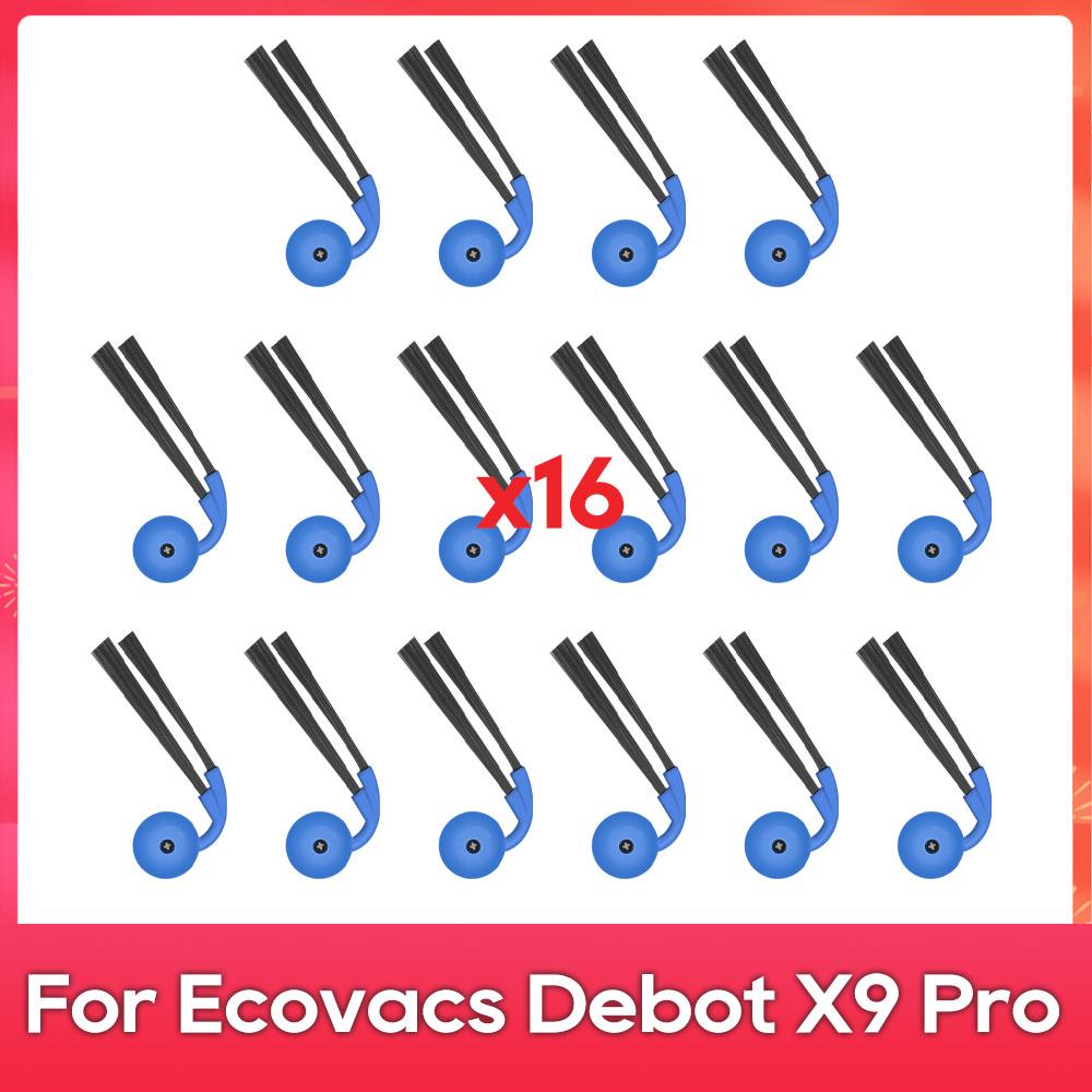 Passt für ( ECOVACS X9 PRO OMNI / X9 Pro ) Ersatzteile Zubehör Filter Haupt-Seitenbürste Walze Mopp Staubbeutel