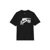 T Shirts Men's Black Crew Neck Moderate Straight Fit CZ4662-010