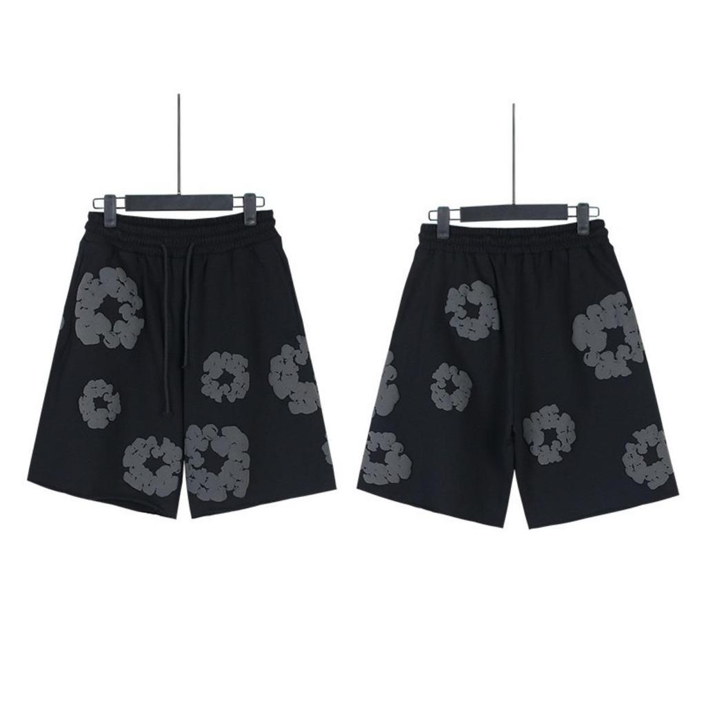 Casual Harajuku Y2k Amerikaanse 3D-geprinte bloemenshorts Vakantie Buitenshorts
