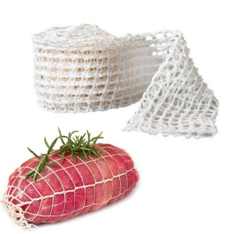 3 Meters Cotton Meat Net Ham Sausage Net Butcher's String Sausage Roll Hot Dog Sausage Casing Packaging Tools Meat Cooking Tool