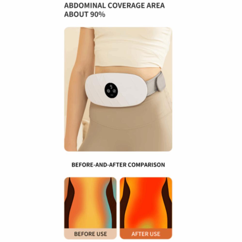 High-Frequency Fat Burning Massage Device Abdominal Massage Belt for Muscle Toning & Cellulite