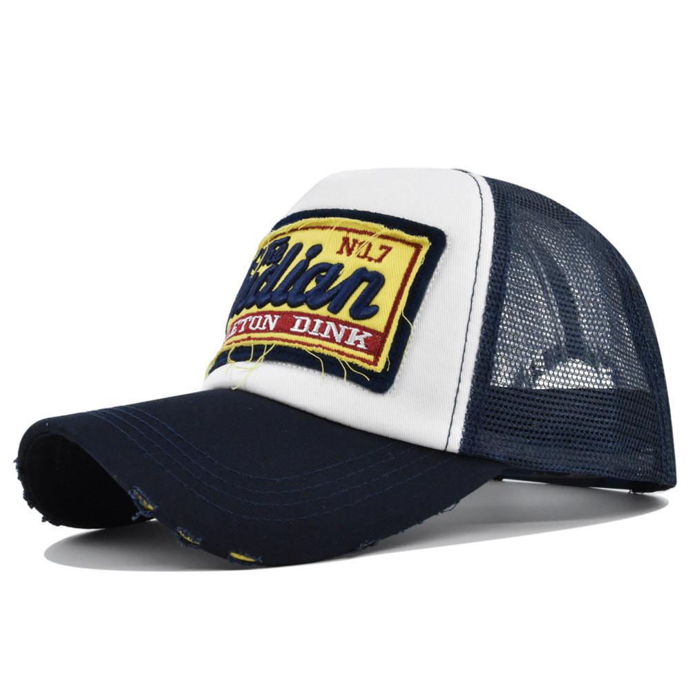Duck Cap Tongue Letter Threedimensional Patch Embroidered Cotton Cap Baseball
