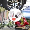 Car Flat Head Valve Cap Universal Hexagonal Chrome Plated Dust Wheel Nozzle Decor Tyre Valve Stem Caps Auto Accessories 20/10Pcs