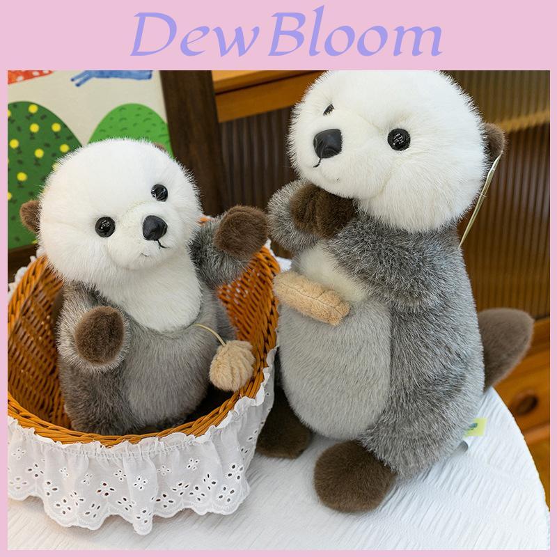 Sea Otter Plush Toy With Magnet Soft Stuffed Animal For Home Decor And Gift