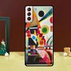Wassily Kandinsky Abstract Artistic Case For Samsung Galaxy S23 S22 Ultra S21 Ultra S21 FE S9 S10 Note 10 Plus S20 FE Back Cover
