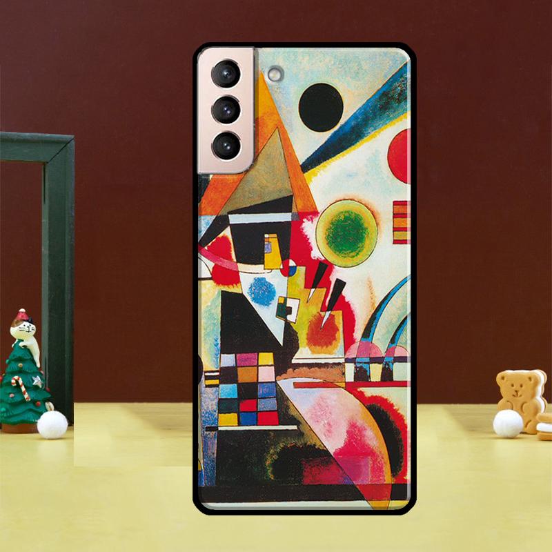 Wassily Kandinsky Abstract Artistic Case For Samsung Galaxy S23 S22 Ultra S21 Ultra S21 FE S9 S10 Note 10 Plus S20 FE Back Cover