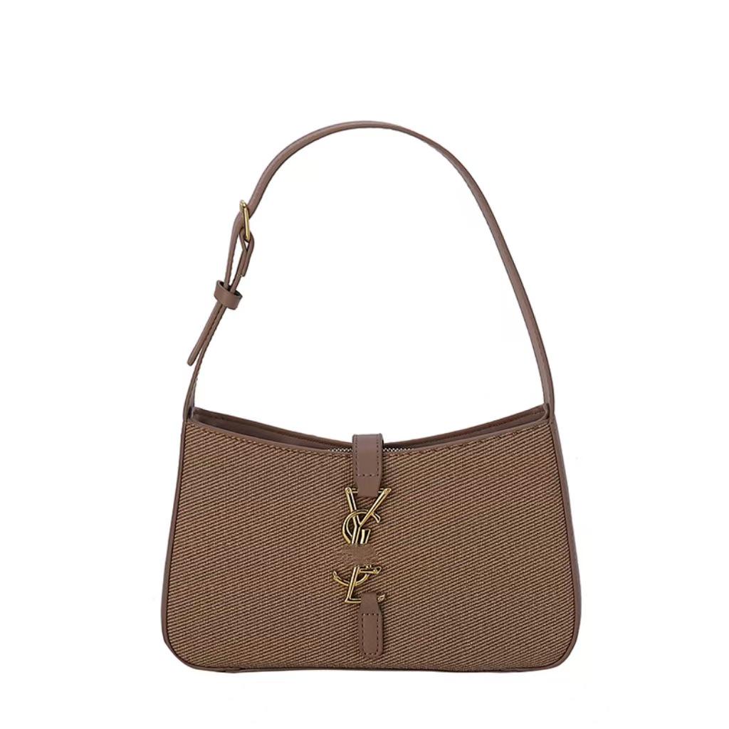 

Underarm Baguette Bag: Women s Minimalist Fashion Shoulder Bag, Solid Color, Versatile, and Trendy. хаки