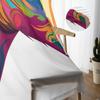 Hand Drawn Horse Head Modern Tulle Curtains For Living Room Bedroom Home Kitchen Window Sheer Curtains