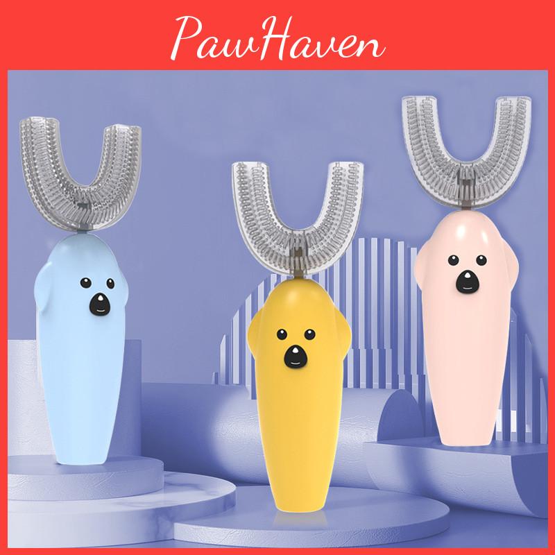 Gentle Electric Toothbrush For Kids Featuring Safe Silicone Design And Automatic Functionality