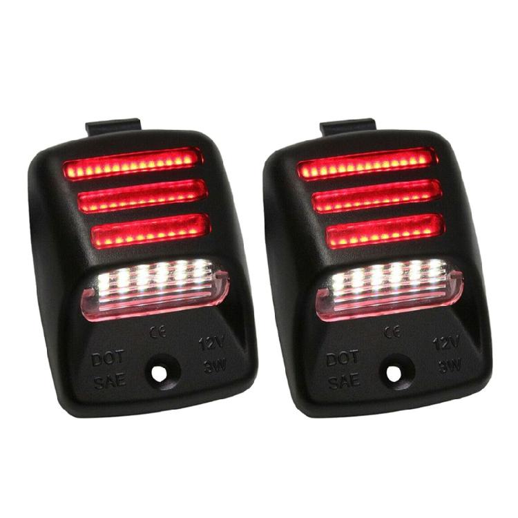 

2Pcs Vehicle Rear License Plate LED Light for Tacoma Tundra 2005-2015 1
