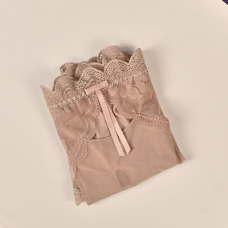 Sissy Lingerie For Men Sexy Pouch Penis Sheath Panties Lace Hollow Mesh Transparent Low Rise Transparent Gays Briefs