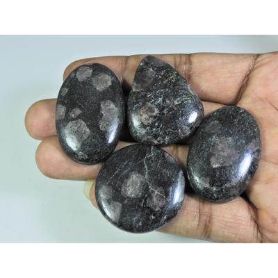 265Cts. Natural Ruby Fall Mix Cabochon Loose Gemstone 04 Pcs Lot A-397