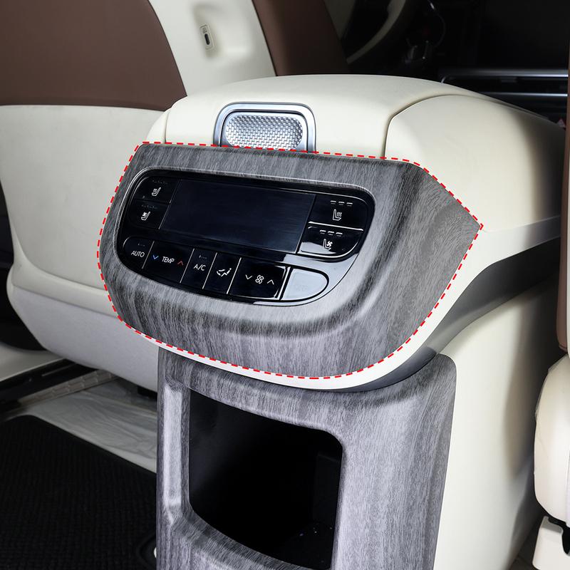 For Hyundai IONIQ 9 2026 LHD/RHD Car Rear Seat Air Vent Frame Cover Anti-Kick Rear Air Outlet Trim Panel Interior Accessories