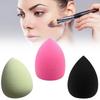 Makeup Puff Blender With Waterabsorbent Material For Blending Foundation And Powder