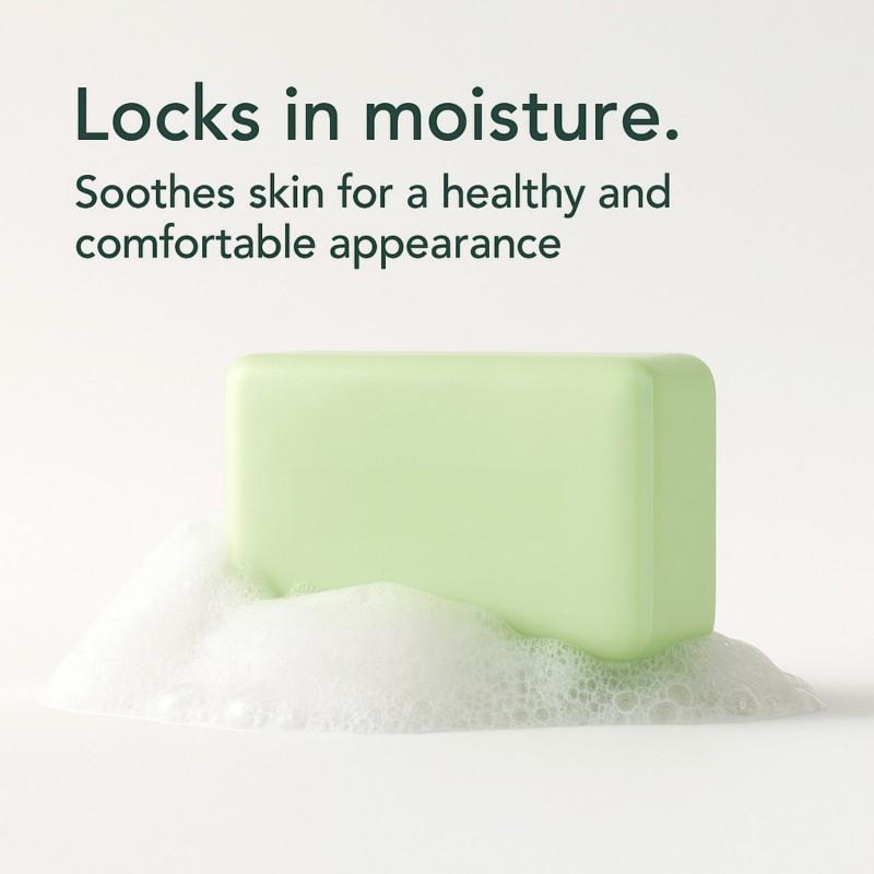 Tea Tree Olje Såpebar for Akne og Fet Hud - Antibakteriell, Dyprensende porer, med Kokos- og Olivenolje - Bekjemper Urenheter, Svarte Prikker og Kroppslukt