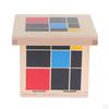 Wooden Montessori Mathematics Material Trinomial Cube Early Educational Toy