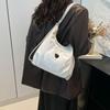 Stylish Vintage Large Capacity Tote Bag For Women In Black Pink White Brown Colors