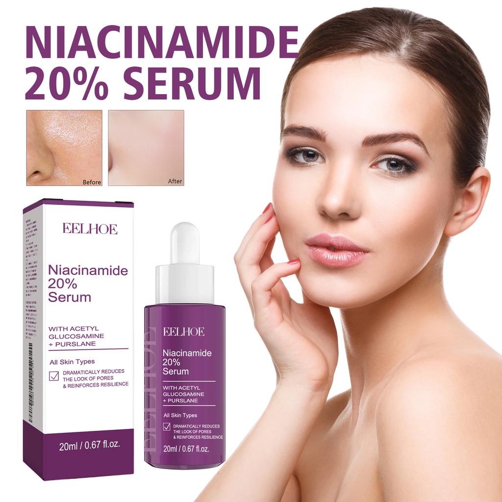 20% Niacinamide B3 Concentrated Skincare Anti Aging Color Removal Pore  Shrinking Spot Fading Wrinkles and Wrinkles 20ml