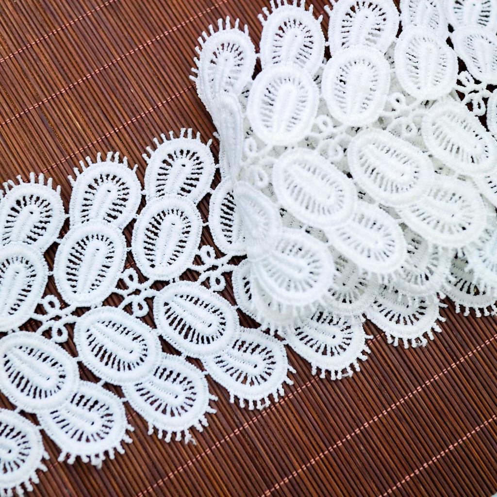 Embroidery Milk Silk Feather Eyelashes Water Drop Lace Lace, Home Soft Decoration Materials Diy Clothing Accessories