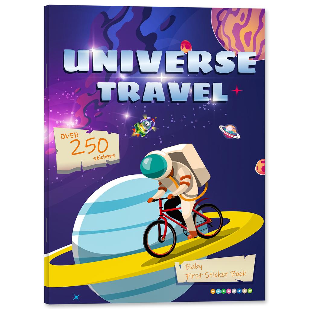 Non-Toxic New Sticker Book Focus Potential Development Stickers Children Enlightenment Baby Early Education Book