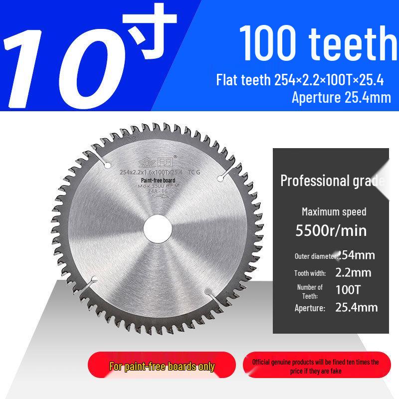 Jindian 4" & 10" Woodworking Saw Blades for Handheld Circular Saws & Angle Grinders