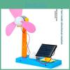 Science Experiment Diy Solar Fan With Rechargeable Motor For Kids Educational Kit