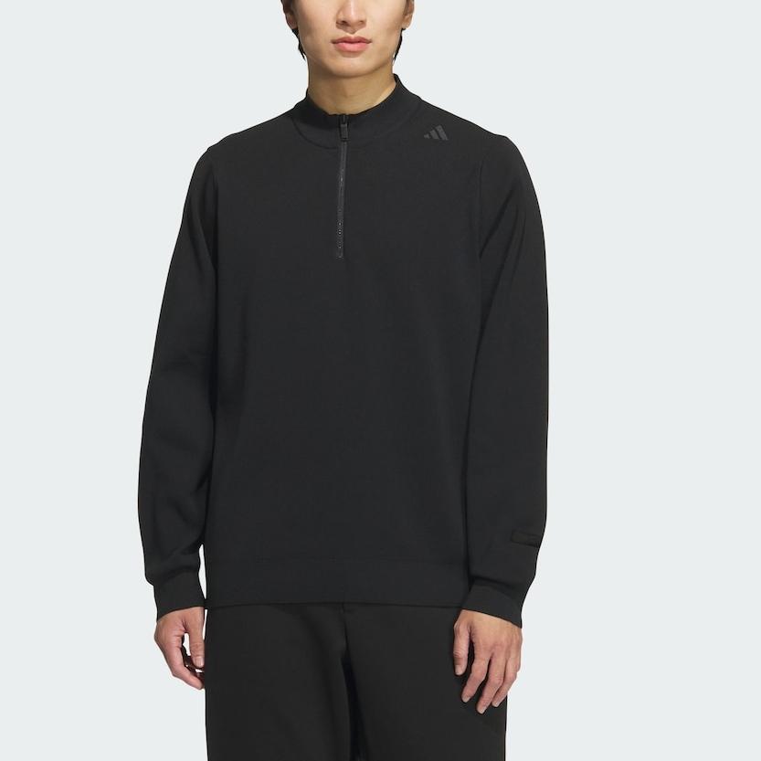 adidas Wz Rou Sweater Wuzong Series Soft Skin-Friendly Sports Casual Hoodie Men Sweater Black JL9349