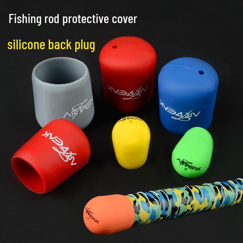 Oqifeng Silicone Rear Plug for Fishing Rods
