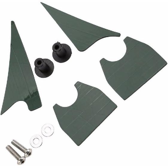 Saddle Shield Air Heat Deflector for Harley 1997-2007 Electra Glide Road Glide Road King Street Glide FLT FLHT FLHX FLHR FLTR (Iridium)