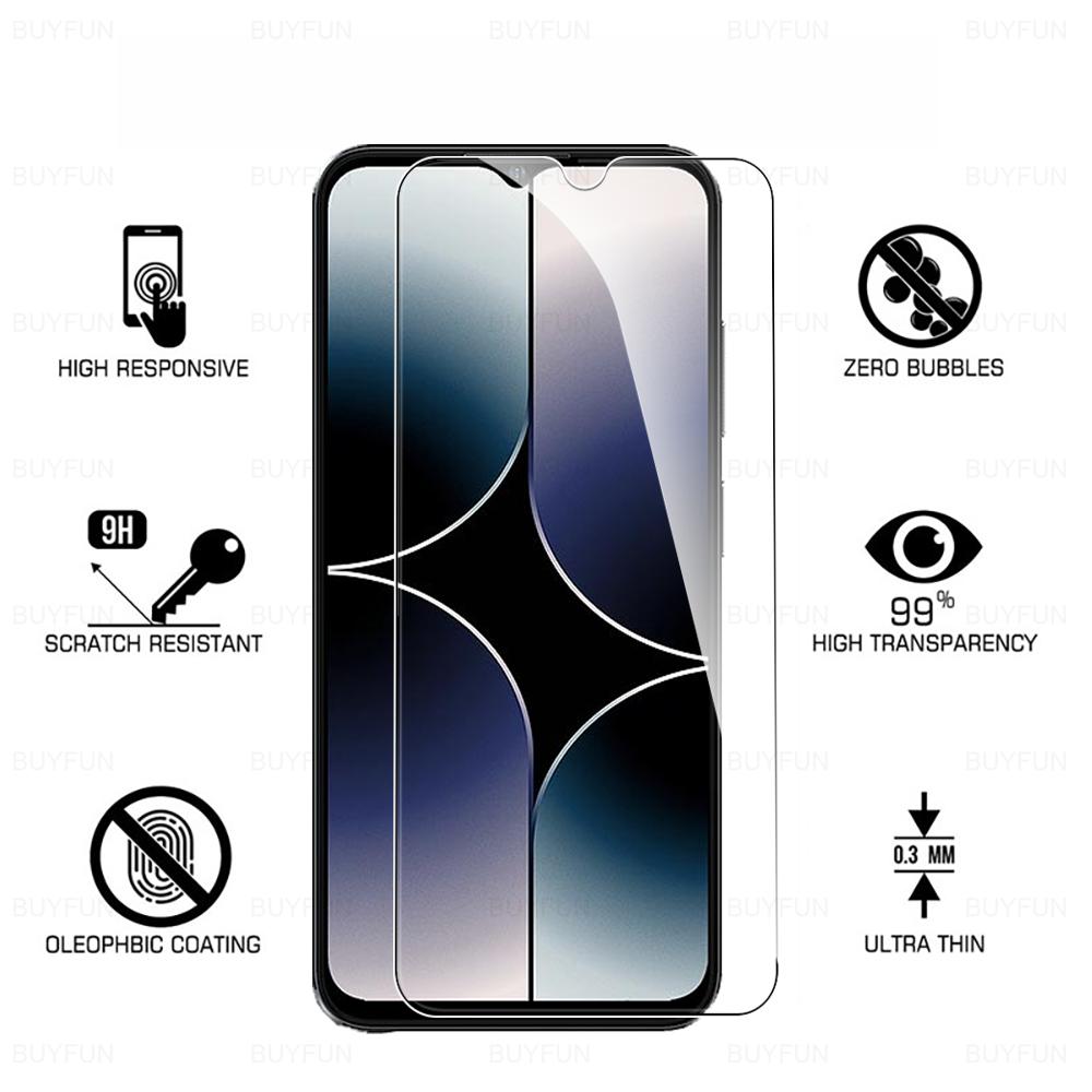 2Pcs Full Cover Glass For Ulefon 16 Pro15 14 13 12 11 Tempered Glass Screen Protector Ule Fone 16 16Pro Inch Film