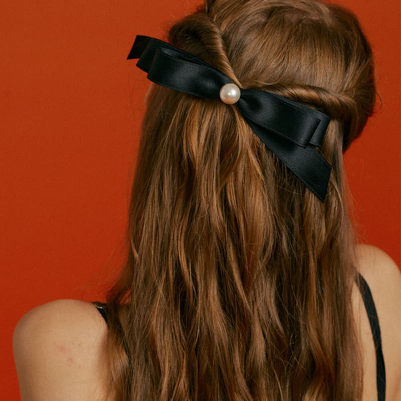 

XPIER Bebe ribbon Hairpin black