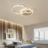 Nordic LED Round Ceiling Lamp - Modern Minimalist Ring Design for Living Room, Bedroom, or Study.