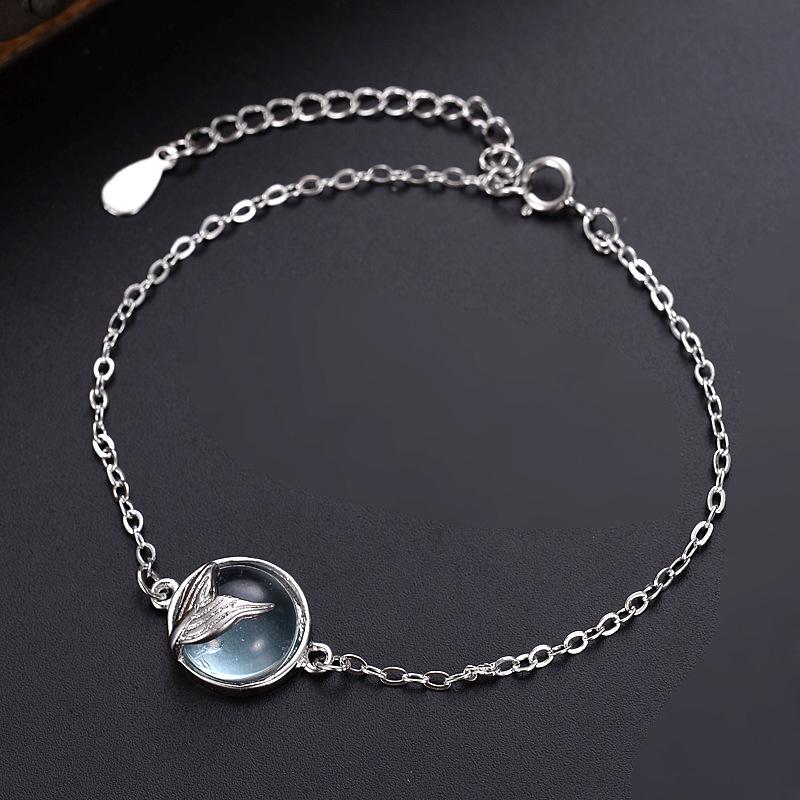 Personalized Retro Box Chain Bracelet - Elegant Silver, Versatile Japanese-Korean Inspired Couple's Jewelry for Women