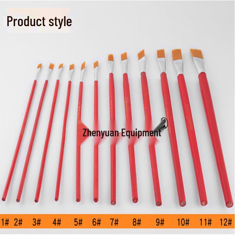 Nylon Bristle Art Brush Set
