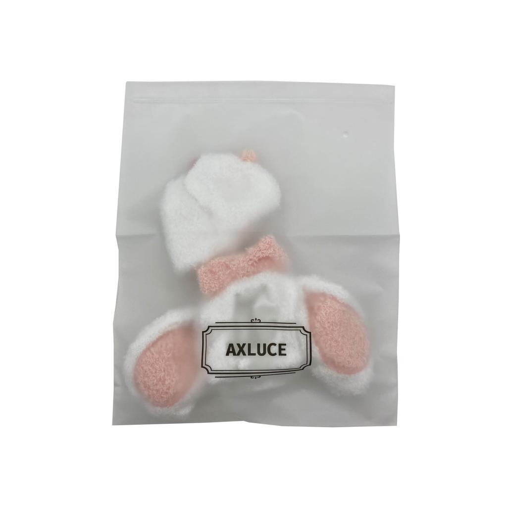 AXLUCE - Plush Clothes - 10cm - 15cm - Plush Toy - Clothes - Doll - Rabbit - Sheep - Goose (White Sheep)
