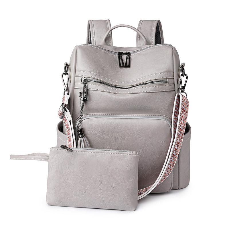Backpack for Women with Lightweight Retro Backpack for Women Large Capacity Backpack