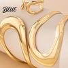 Adjustable Opening Ring 2Pcs/Set Bracelet Set for Women Design Bangle