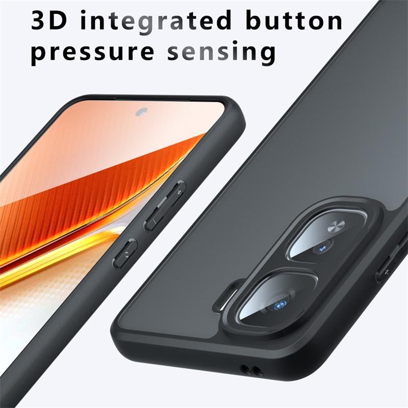 Translucent Matte Case For Vivo iQOO Neo 10 Matte PC Back Cover For Vivo iQOO Neo 10 Pro Case For Vivo iQOO Neo 10 Pro Plus Case