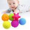 6Pcs Finger Trainer Soft Training Toy Portable Kids Hand Grip Ball Training Toy for Kids