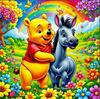 Disney Multi-character Collection Diamond Painting 5D Full Diamond Cartoon Home Bedroom Living Room Decoration Large Painting