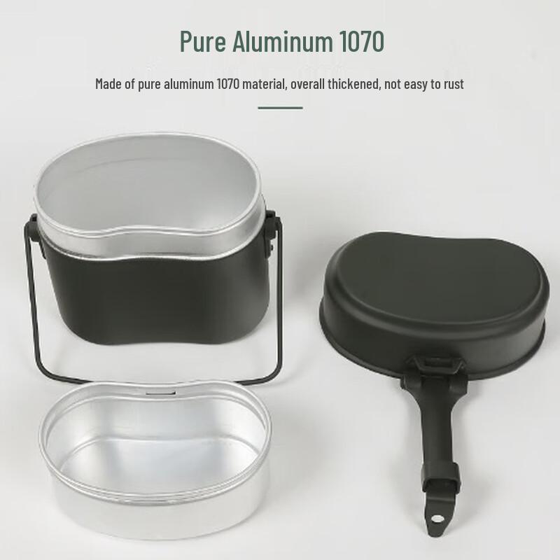 Outdoor Aluminium Camping-Mittagessensbox & Kochgeschirr