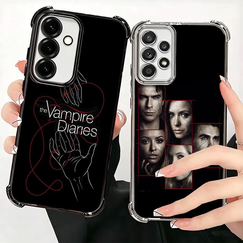 The Vampire Diaries Soft Phone Case For Samsung A17 A27 A07 A37 A57 A16 A56 A15 A55 A14 A54 A13 A53 A26 A36 A25 A35 A24 A34 A23