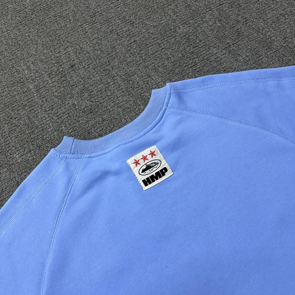 Zestaw bluzy Corteiz DRILL z haftem i kurtki Alcatraz: Modny Unisex High Street Styl Hip-Hopowy