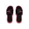 Under Armour Playmaker Fixed Strap Slide 'Black Pink' Women's 3000063-001