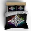 Celtic Knot Decor Set Soft Skin-Friendly Bedding Set Includes 1 Duvet Cover And 2 Pillowcase, Gift