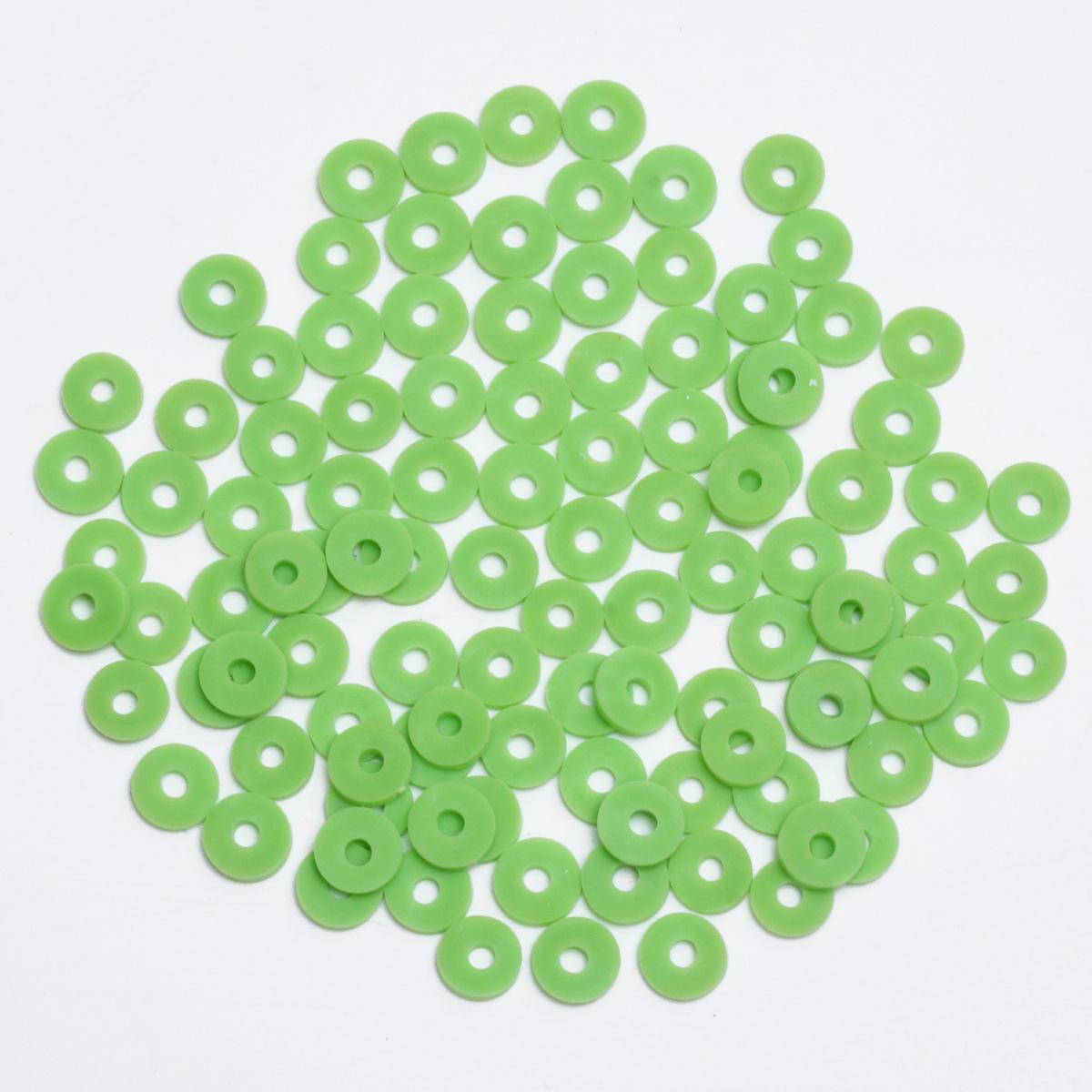 

Модные плоские бусины унисекс, однотонные, 200 шт., ручная работа, материалы для самостоятельного изготовления, брелки, полимерная глина, подходящая по цвету прокладка, ювелирные изделия, аксессуары, изготовление 6 мм about 6mm----200Pcs