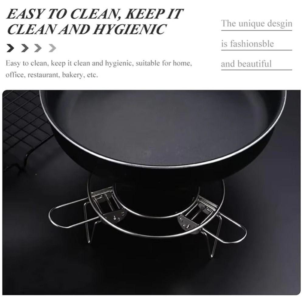 Heat-rsistant Telescopic Steaming Rack Saving Space Tripod Cooking Stand Cooling Tray  Heating
