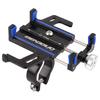 Bicycle Phone Holder Screw Mounted Adjustable Knob Anti-slip Shockproof Aluminum Alloy Phones Fixing Universal Handlebar Motorbike Cell Phone